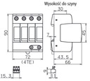 Zdjęcie oferty: Ogranicznik przepięć C Typ 2 4P 20kA 1,5kV DEHNguard M TNS 275 FM 952405