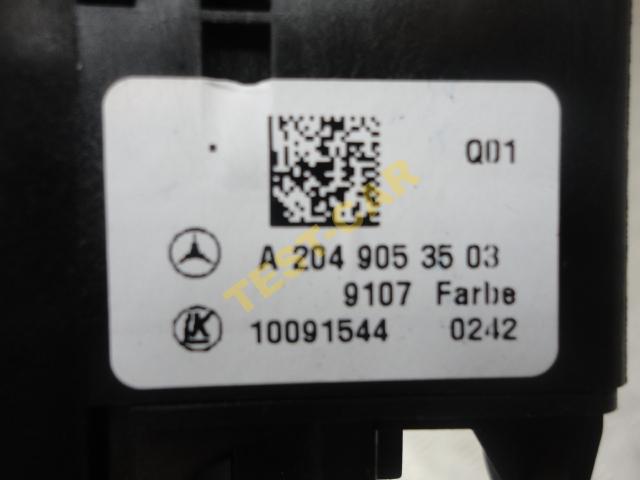 фото №2, Mercedes w166 ml w204 переключатель света