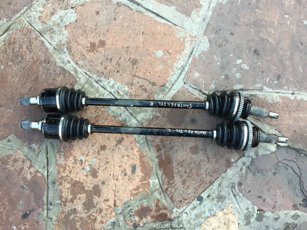 фото №1, Hyundai santa fe ii 09 2.2 приводной вал левая задняя идеальное состояние