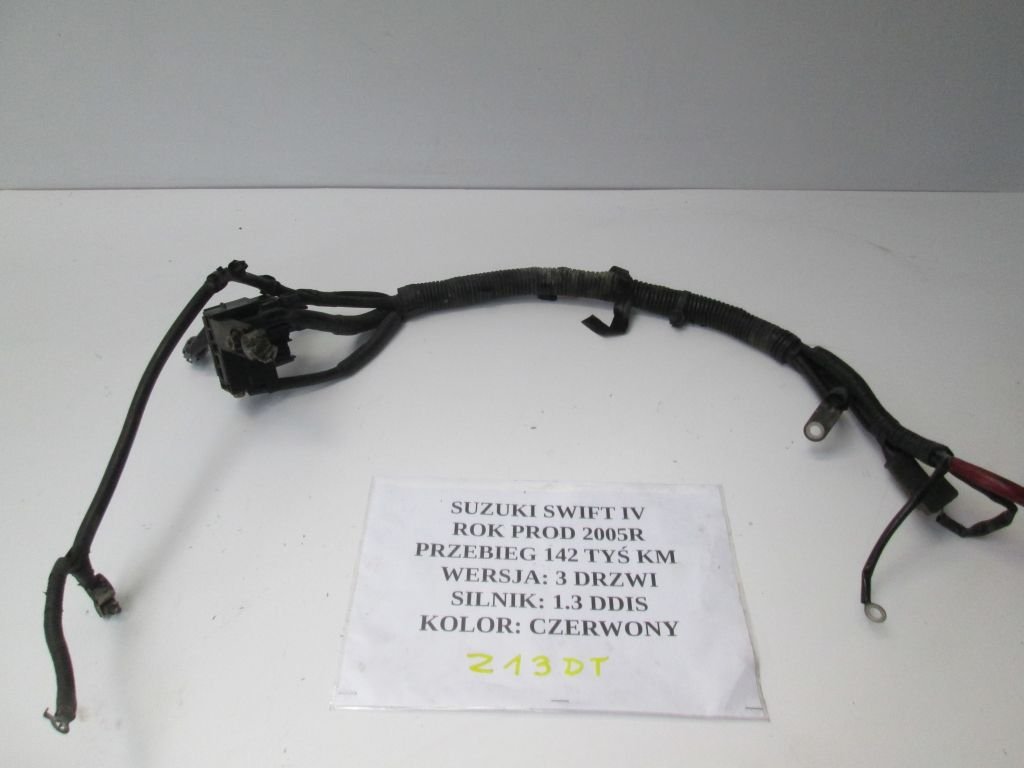фото №1, Клемма электропроводка suzuki swift iv 1.3 ddis 05r