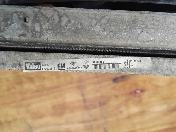 фото №6, Корпус радіатора вентиляторів trafic 2.5 2.0