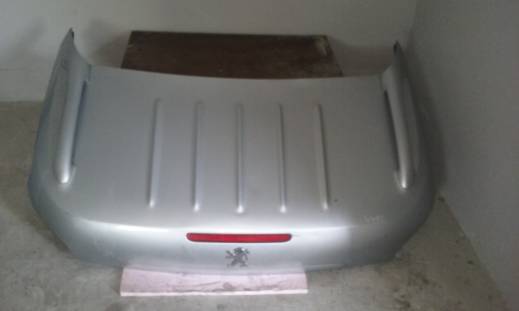 фото №1, Peugeot 206 cc cabrio крышка багажника задняя задняя