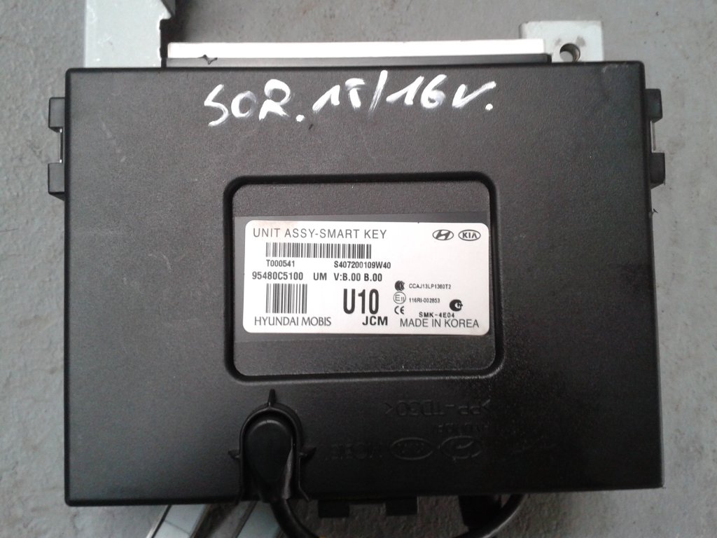 фото №1, Kia sorento iii 2015-8 модуль smart key 95480-c5100