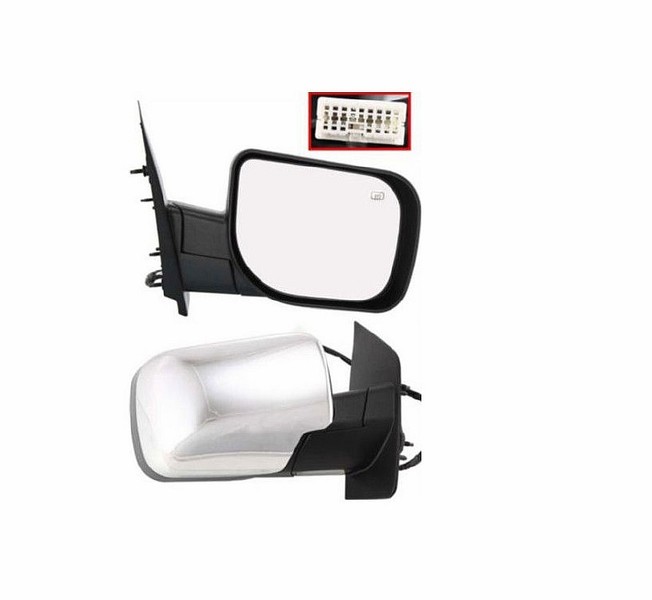 фото №1, Infiniti qx56 2004- зеркало хром правое подогрев