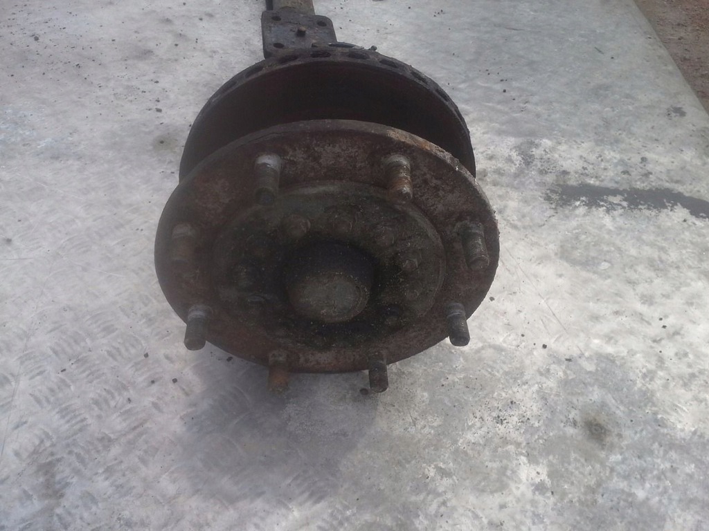 фото №10, Daf 1000 ae10c oś передня балка перед поворотний кулак