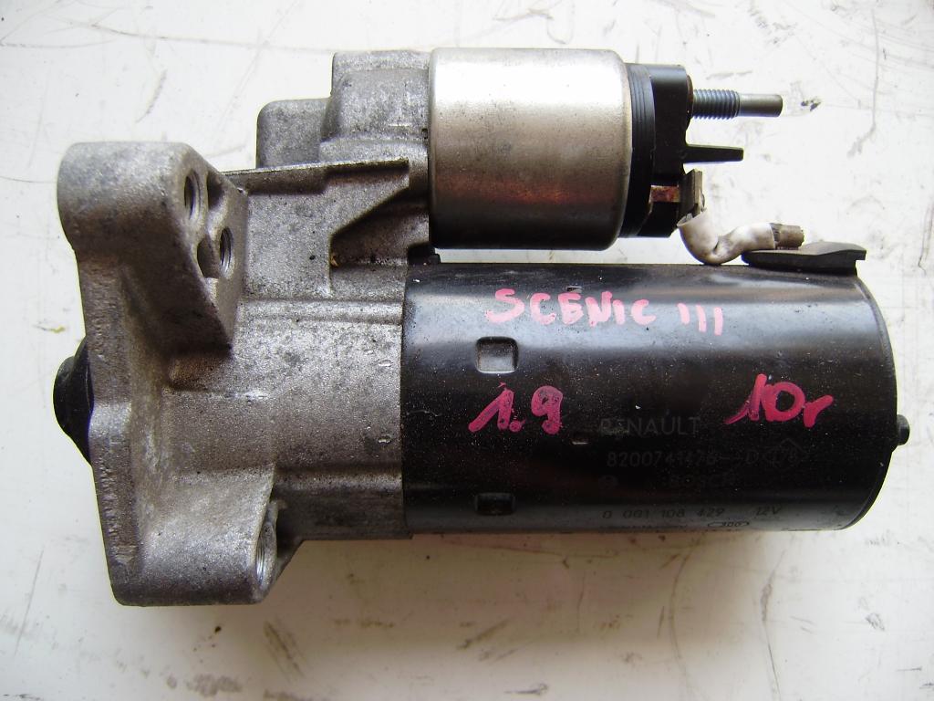 фото №1, Стартер 1.9 dci scenic iii