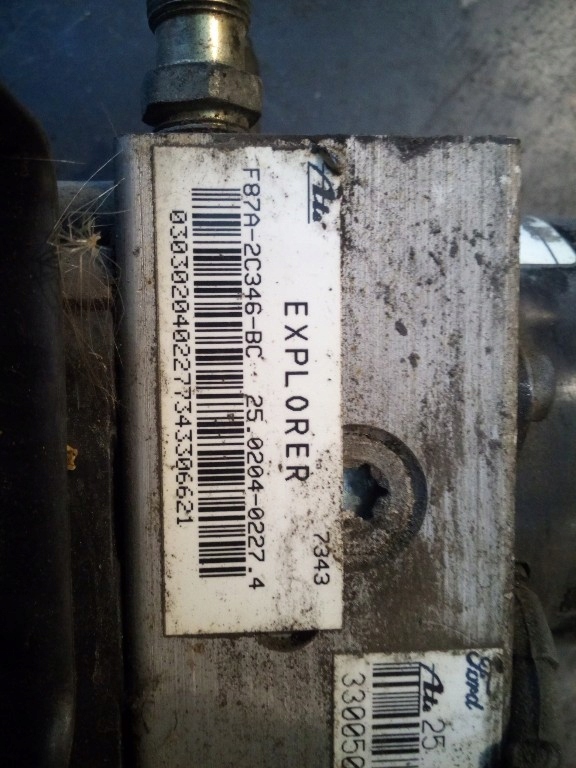 фото №3, Насос модуль abs explorer f87a-2c219-ab