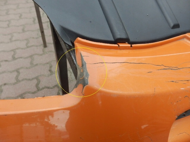 фото №8, Бампер перед передній citroen c3 pluriel cabrio