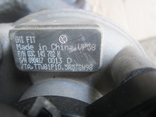 фото №6, Турбонагнітач турбіна vw tiguan 5n0 03c145702h