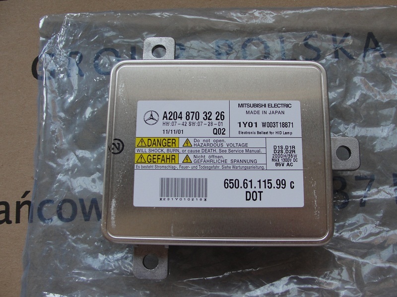 фото №1, Преобразователь mercedes w204 a2048703226 glk a204