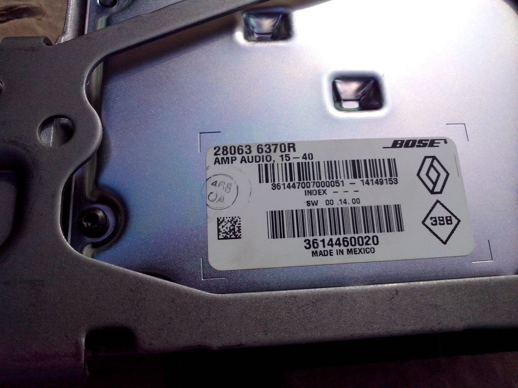 фото №2, Усилитель bose renault espace v