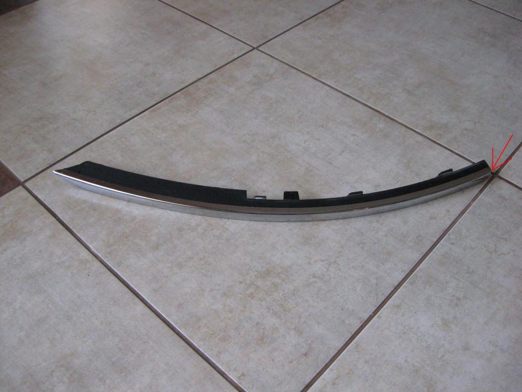 фото №1, Молдинг бампера хром - audi a6 c6 - 4f0 - lift