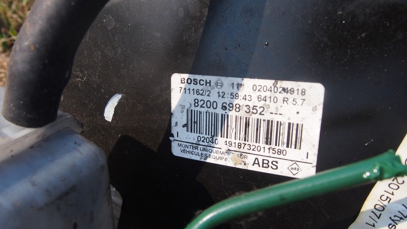 фото №12, Потенциометр газа master movano 03-10 8200724063