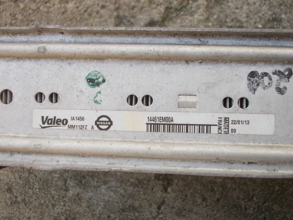 фото №5, Nissan note evalia nv200 1.5dci интеркулер