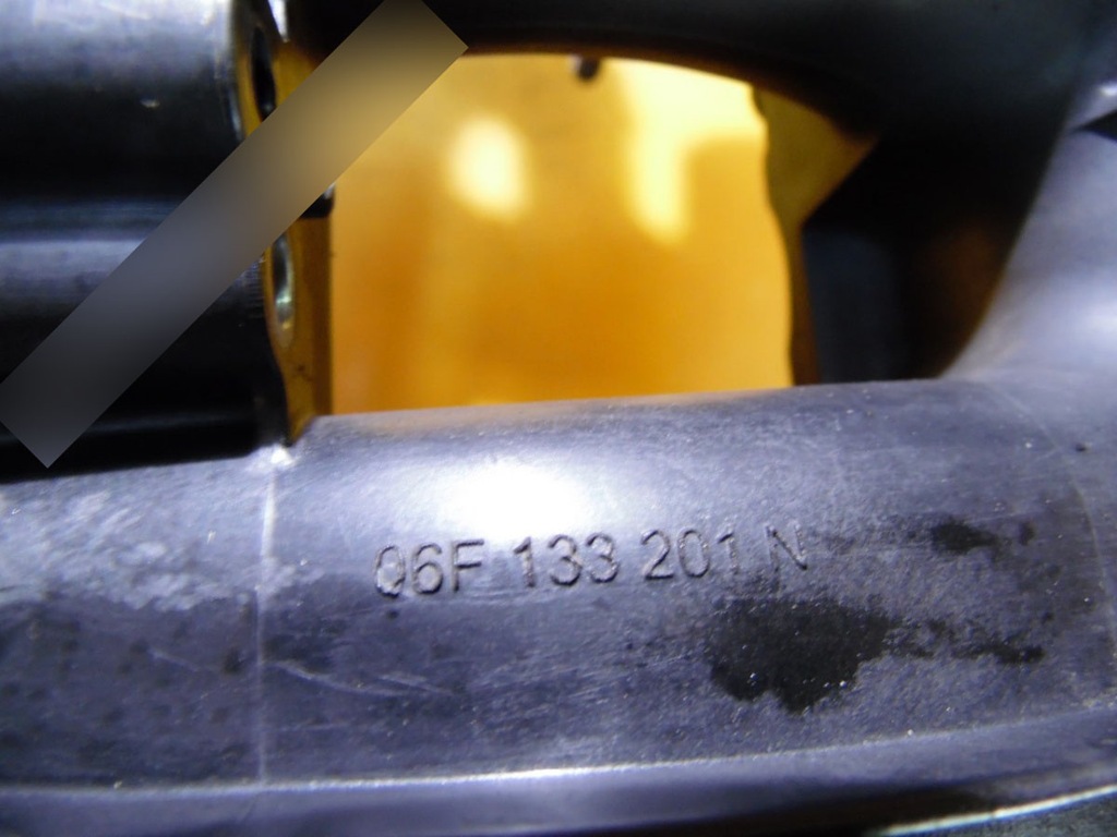 фото №8, Колектор всмоктуючий golf v a3 a4 2.0 tfsi 06f133185ac