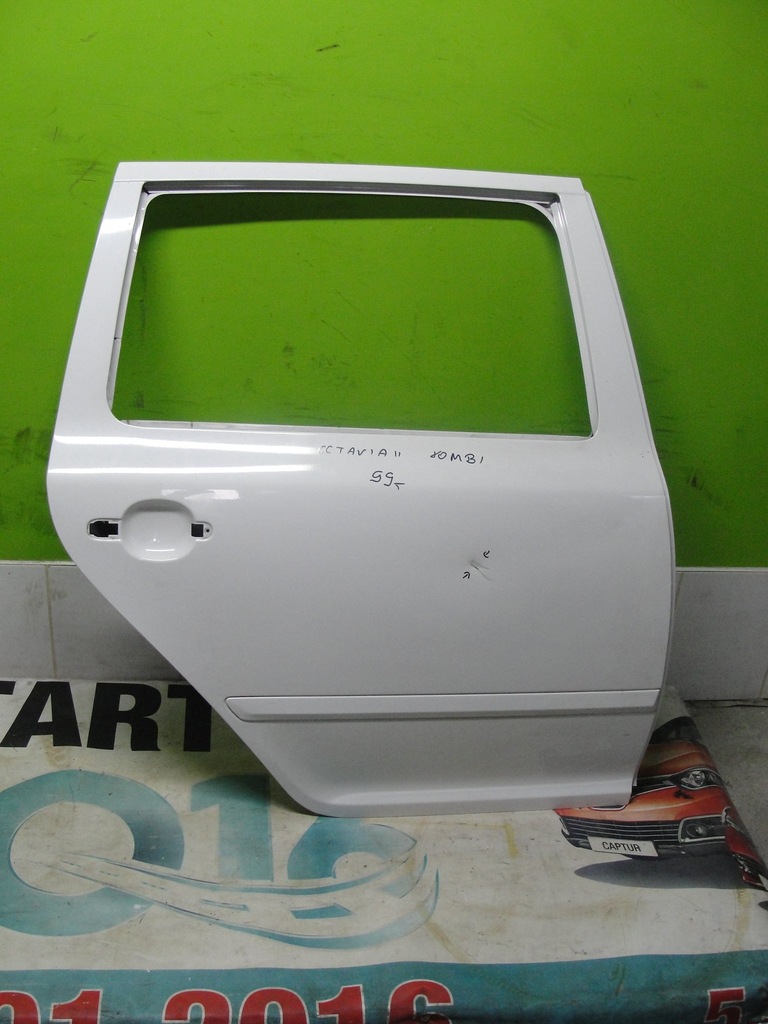 фото №1, Дверь правое задняя skoda octavia ii kombi