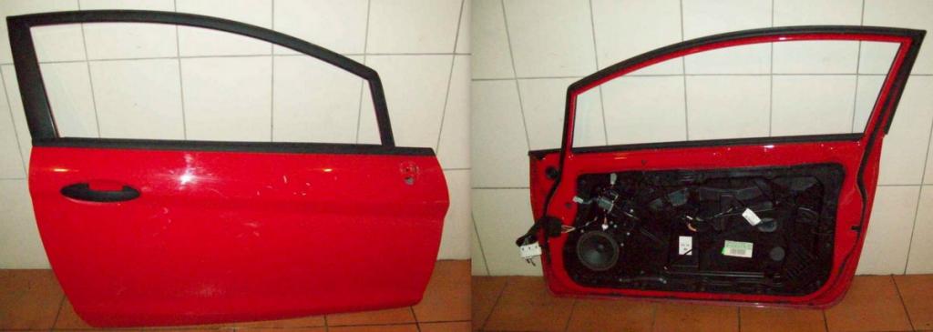 фото №1, Дверь передние правое fiesta mk7