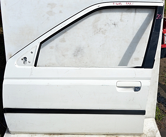 фото №1, Peugeot 605 двері лівий перед передні білий