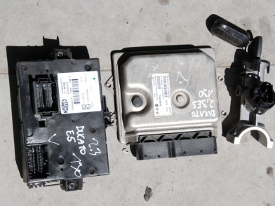 фото №7, Fiat ducato 11-18r 2.3 e5 набір стартовий бортовий комп'ютер