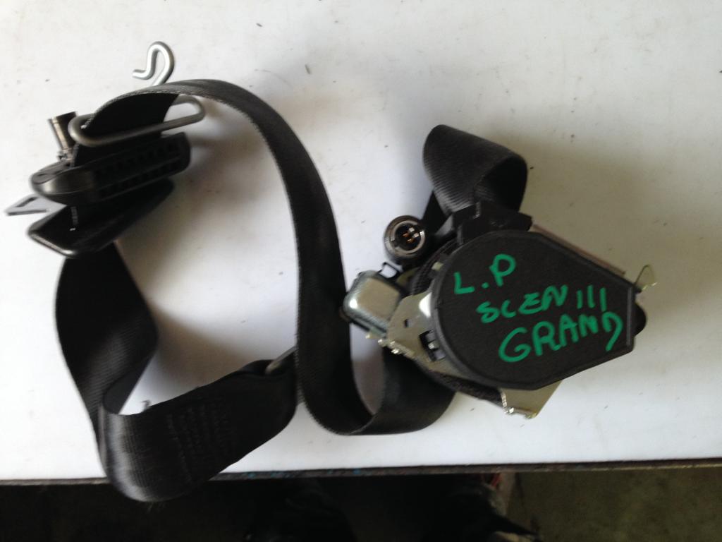 фото №1, Pas безопасности левый правый перед scenic iii