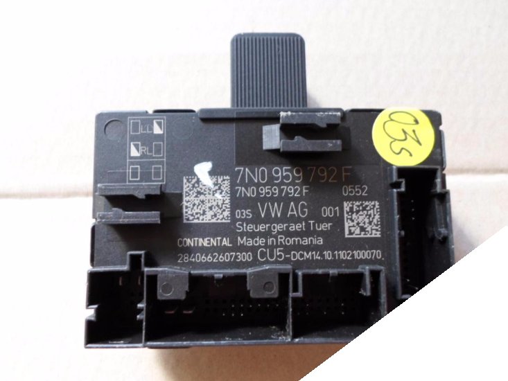 фото №1, Vw sharan 11-14r модуль дверь 7n0959792f