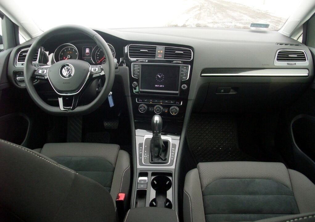 фото №1, Vw golf vii 7 панель приладів консоль подушки безпеки демонтаж