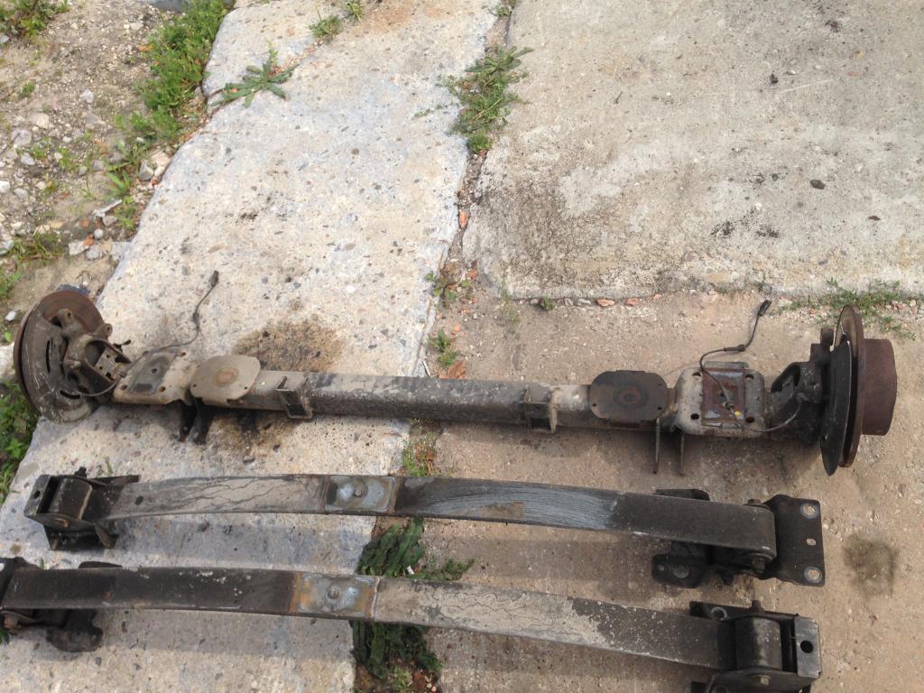 фото №1, Oś балка задняя master iii