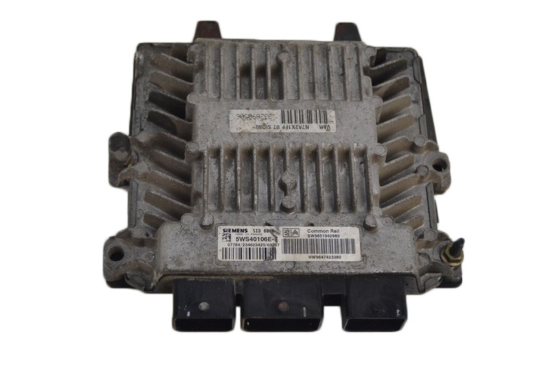 фото №1, Блок керування 5ws40106e-t citroen xsara 2.0 hdi lift