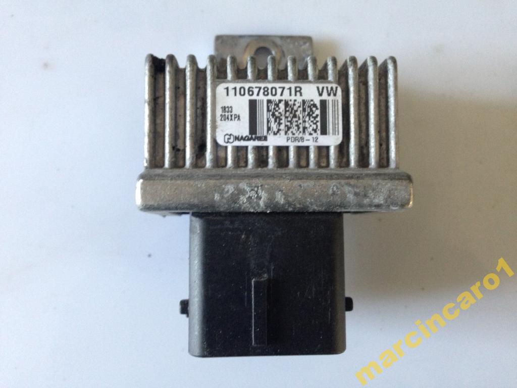 фото №1, Блок управления свеча 110678071r clio iv