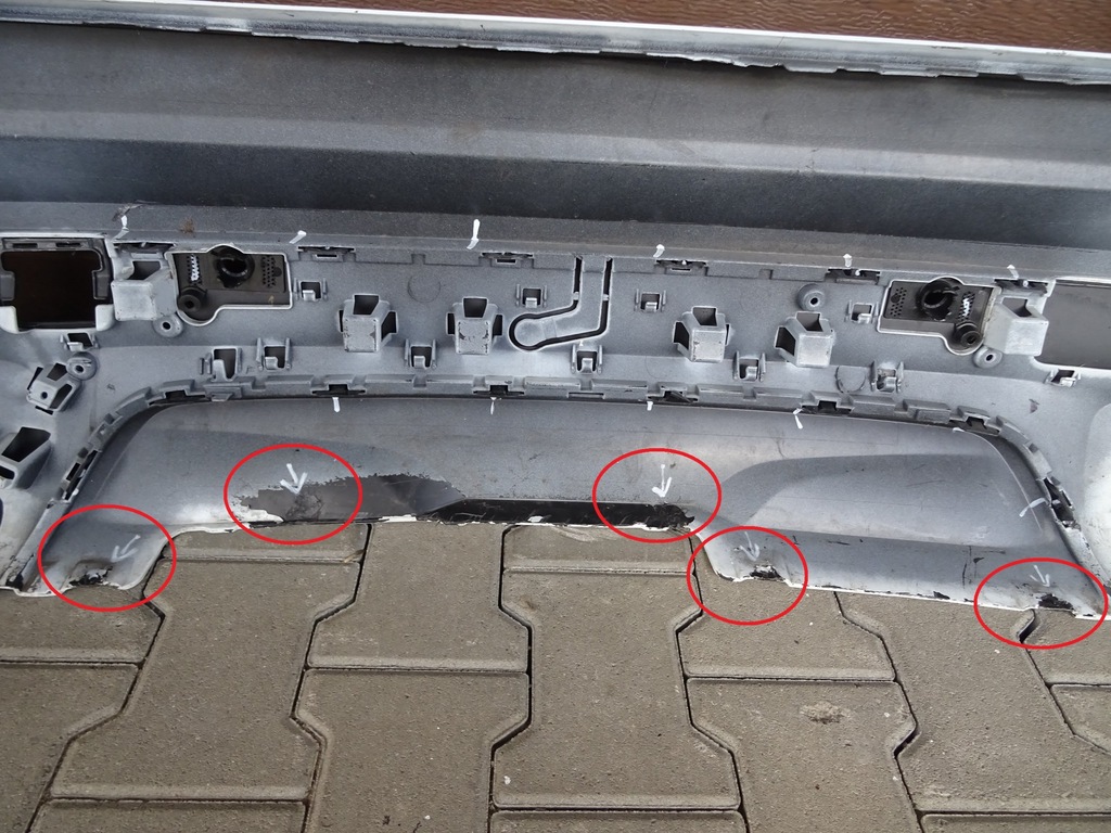 фото №7, Бампер задня задній bmw x4 f26 m-pakiet