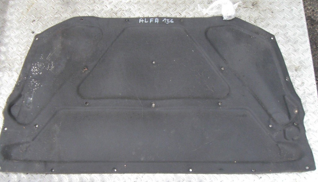 фото №1, Alfa 156 подкрылок шумоизоляция капот