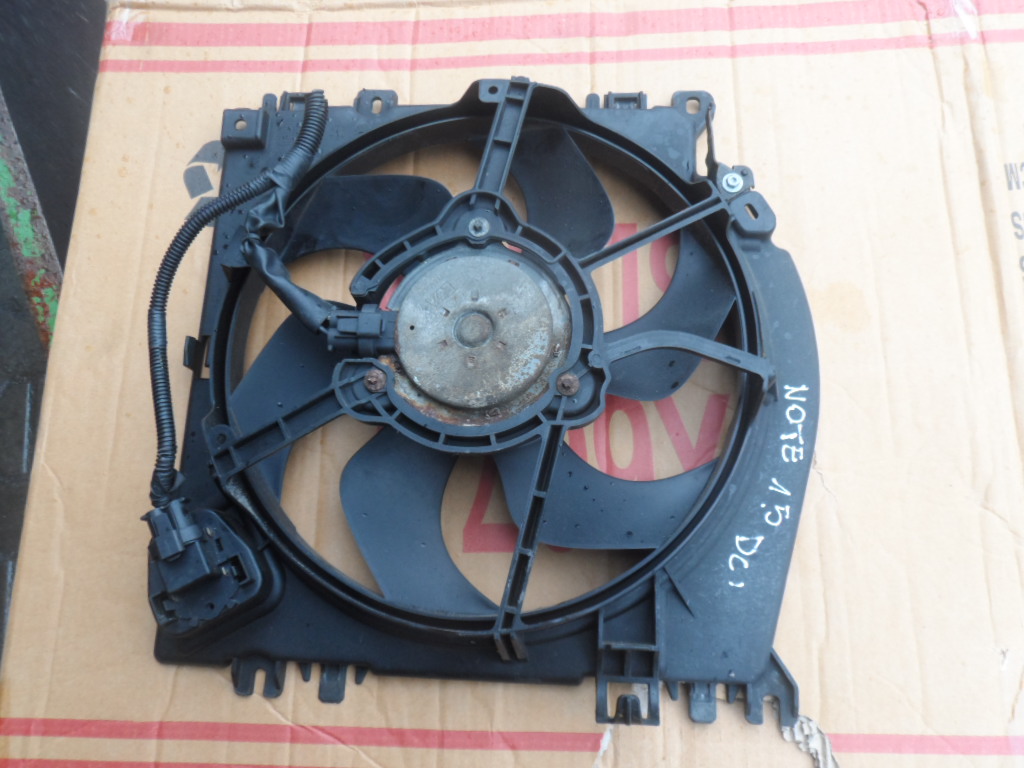 фото №1, Nissan note 1.5 d вентилятор радиатора