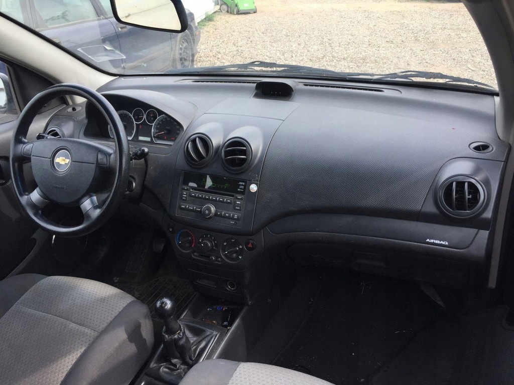 фото №1, Chevrolet aveo 08-11 lift консоль подушка безпеки ремені
