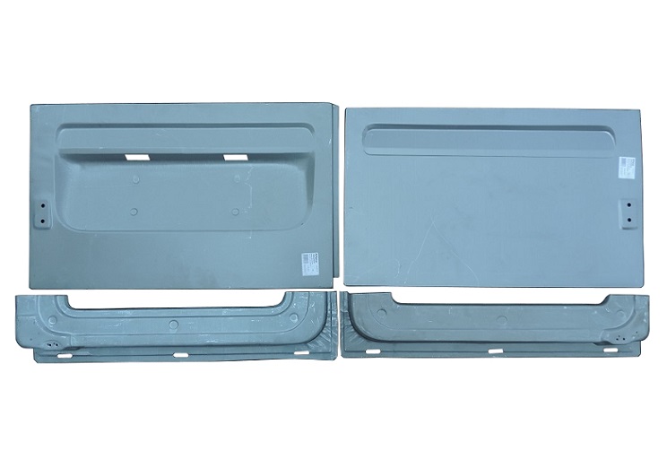 фото №1, Sprinter vw lt 95-06 ремкомплект обшивка двері задня оцинковка le+pr
