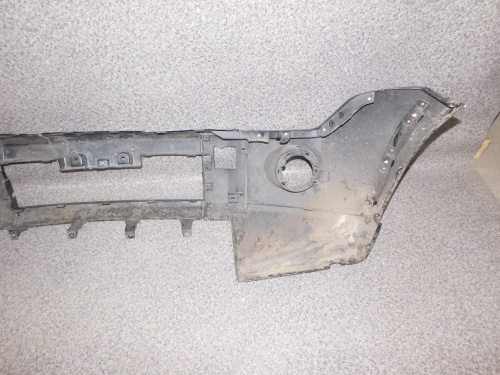 фото №8, Mitsubishi pajero 06-11 бампер передний перед