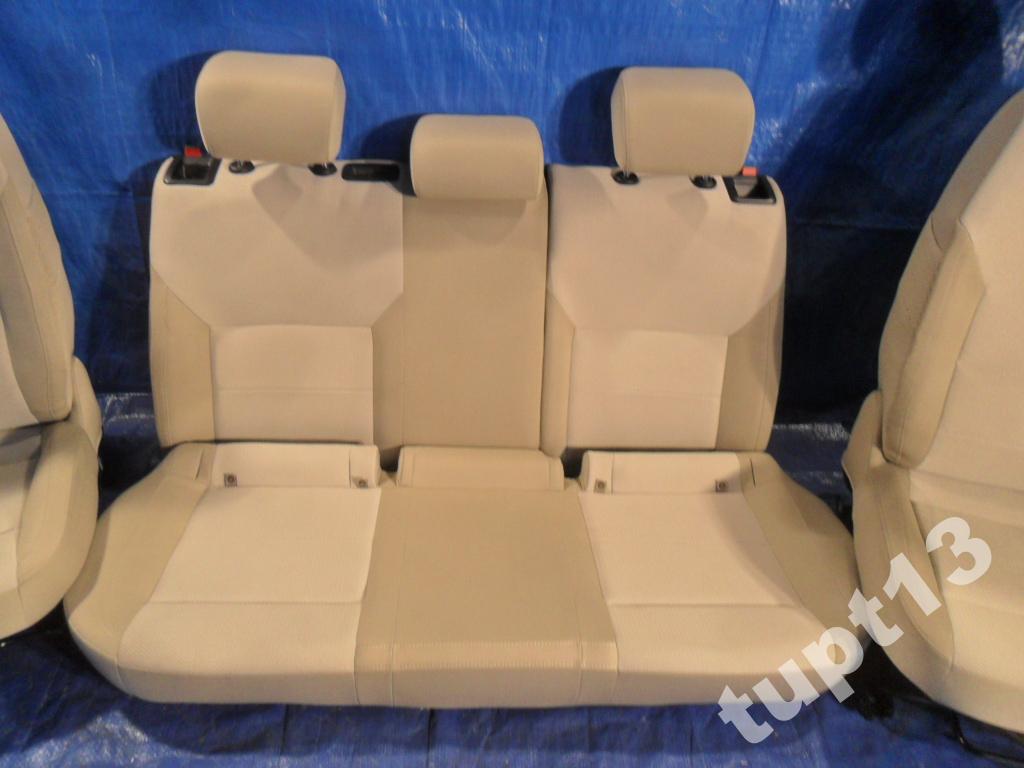 фото №4, Skoda rapid салон сидіння заднє сидіння оригінал