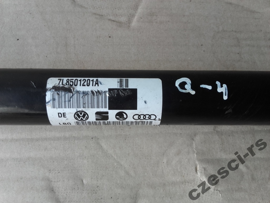 фото №3, Приводной вал задняя audi q7 4.2 tdi 7l8501201a