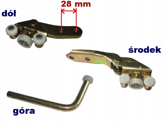 фото №2, Vw transporter t4 nowa ролик подрамник дверь раздвижных