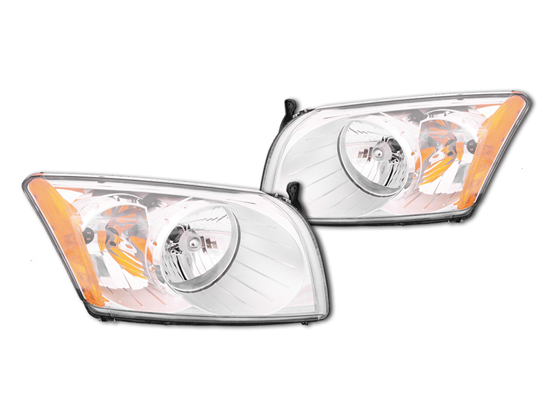 Купить Фара лампа dodge caliber pk 2006-2013 комплект