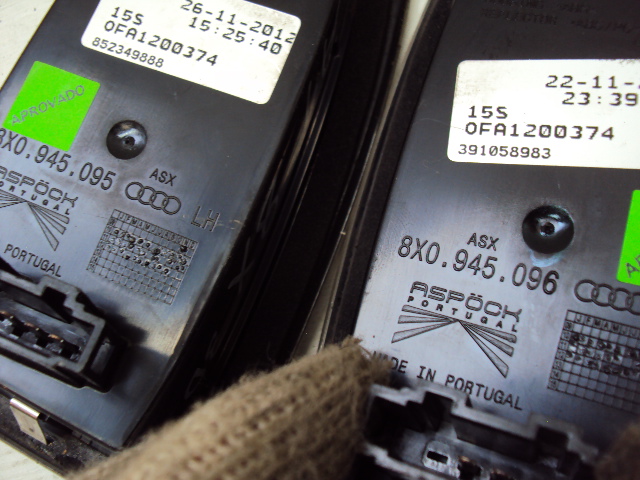 фото №6, Фонари номерного знака задняя audi a1 8x0