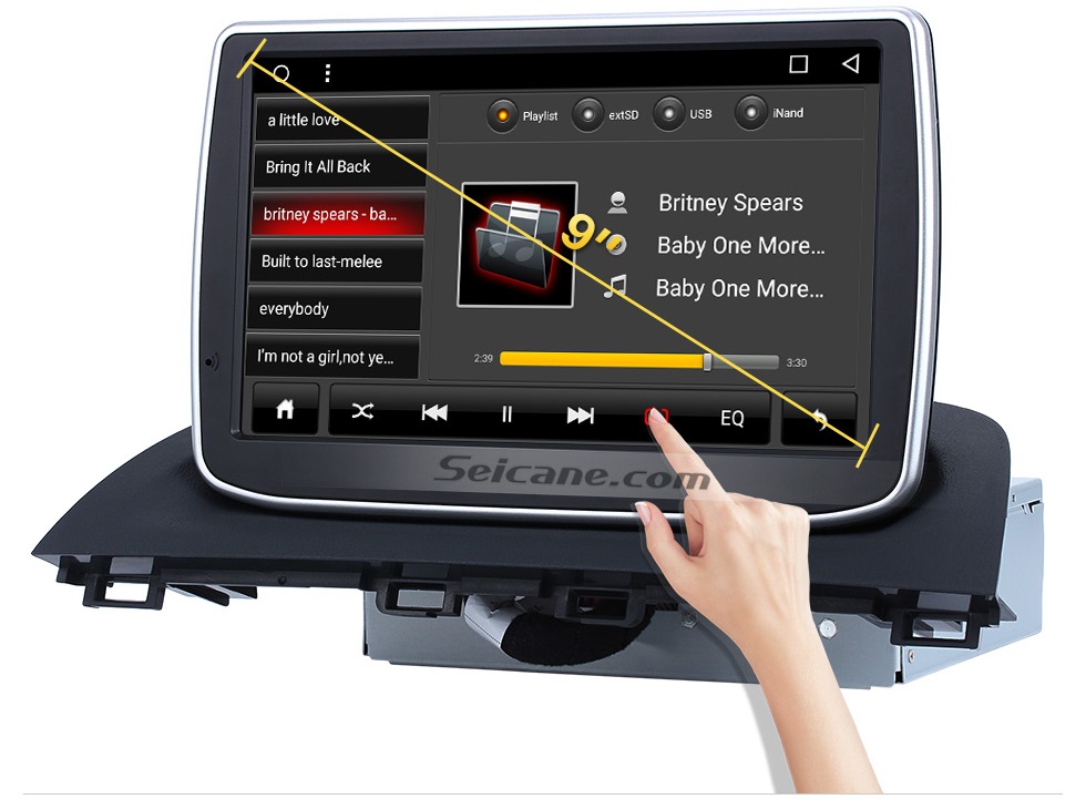 фото №5, Радио навигация mazda 3 2013-2017 android +камера