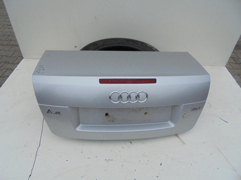 фото №1, Крышка багажника задняя audi a4 b6 ly7w cabrio -доставка-