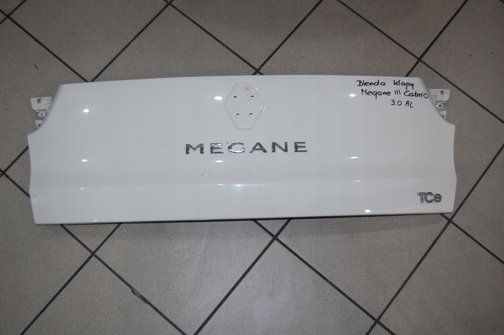 фото №1, Накладка крышки renault megane iii cabrio 848100014r