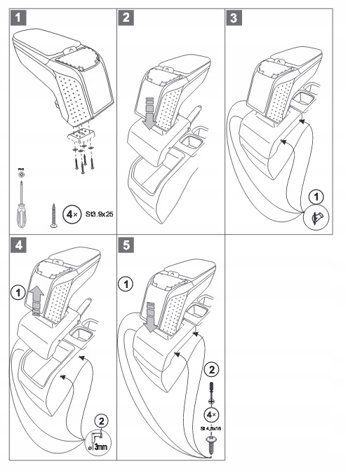 фото №8, Подлокотник armster ii suzuki sx4 s-cross od 2015