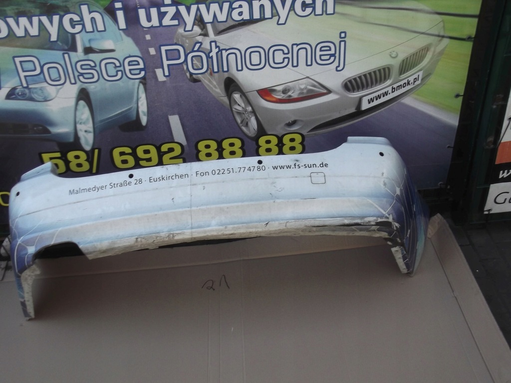 фото №7, Bmw 3 e90 бампер задняя разные цвета