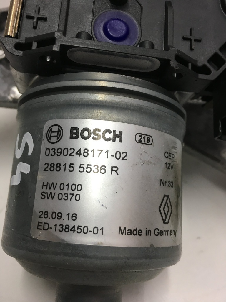 фото №7, Renault grand scenic iv 2017 механизм дворник