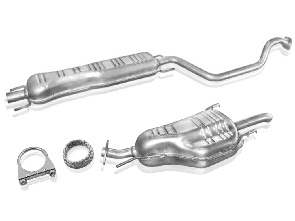 фото №1, Dwa глушители + кольцо + хомут opel zafira a 2.0d