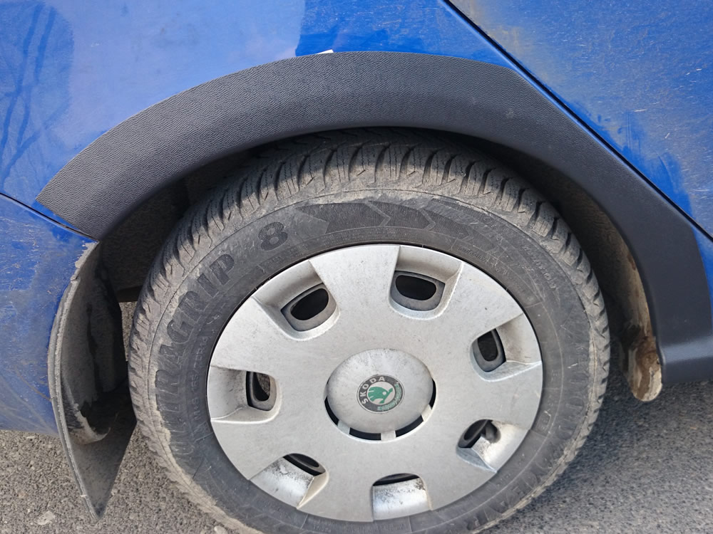 фото №9, Накладки крила крила vw fox 3d hb 03-