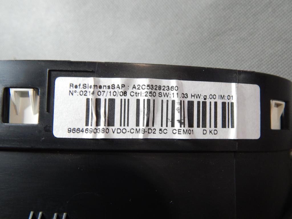 фото №8, Peugeot 407 1.6 hdi счетчик приборы 9664690380