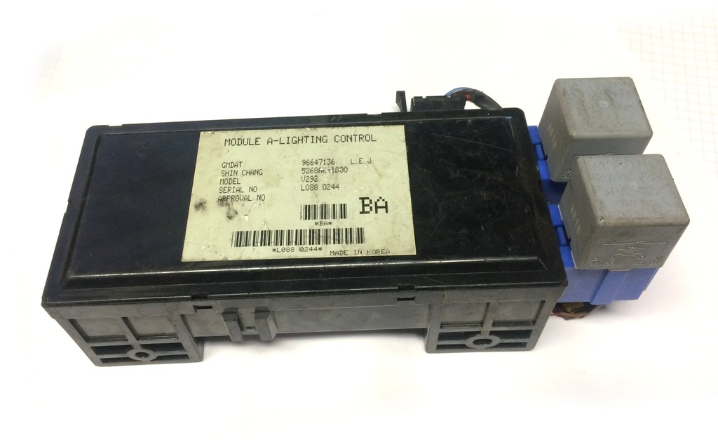 фото №1, Chevrolet epica модуль блок управления света 96647136